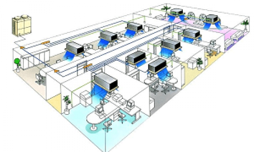 VRV空調系統控制在智能建筑中應用